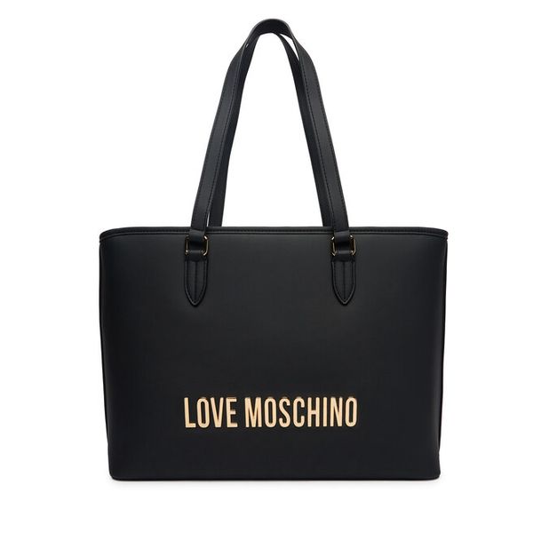 Torebka LOVE MOSCHINO. Czarne torebki do ręki damskie Love Moschino, bez wzorów, bez dodatków. Za 1,049.00 zł.