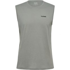 Tank top Hummel HIIT. Szare t-shirty męskie Hummel, xl, bez wzorów, z bawełny, klasyczne, bez kołnierzyka. Za 124.00 zł.