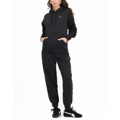 Dres Loungewear Rozmiar L Czarny - 689346-01. Czarne obuwie sportowe damskie Puma, bez wzorów, z dresówki, na fitness i siłownię. Za 249.00 zł.