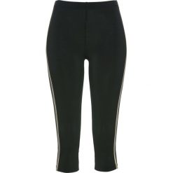Legginsy 7/8 bonprix czarno-brunatny. Legginsy damskie marki DOMYOS. Za 54.99 zł.