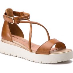 Sandały TAMARIS - 1-28030-32 Cognac Leather 348. Klapki damskie marki Tamaris. Za 239.90 zł.