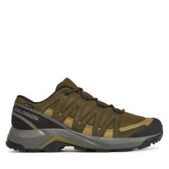 Trekkingi Salomon. Brązowe trekkingi męskie Salomon, trekkingowe, gore-tex. Za 399.99 zł.