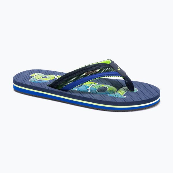 Japonki plażowe męskie Joma Madeira. Niebieskie klapki męskie Joma, bez wzorów. Za 69.99 zł.