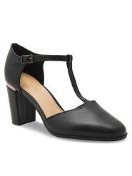 Lasocki Czółenka WYL3716-1Z Czarny. Czarne czółenka damskie Lasocki, bez wzorów, ze skóry, bez obcasa, bez zapięcia. Za 137.99 zł.