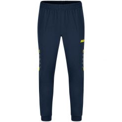 Damskie spodnie dresowe Jako polyester Challenge. Niebieskie spodnie dresowe damskie Jako, bez wzorów, z dresówki. Za 148.50 zł.
