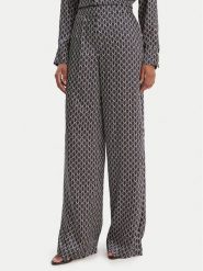 Marciano Guess Spodnie materiałowe 6RGB08 7435A Czarny Regular Fit. Czarne spodnie materiałowe damskie Marciano Guess, z aplikacjami, z materiału. Za 799.99 zł.