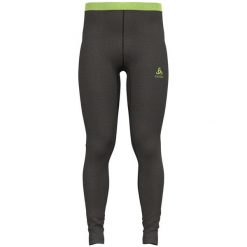 Legginsy termoaktywne męskie Odlo NATURAL Performance Wool. Szare legginsy sportowe męskie Odlo, m, bez wzorów, trekkingowe. W wyprzedaży za 279.99 zł.