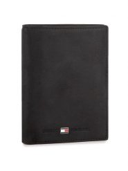 Tommy Hilfiger Portfel Johanson N/S Wallet W/Coin Pocket AM0AM00664 Czarny. Czarne portfele męskie Tommy Hilfiger, bez wzorów, ze skóry. Za 249.99 zł.