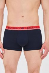 EMPORIO ARMANI Bokserki granatowe 3-pack, Rozmiar S. Niebieskie bokserki męskie Emporio Armani, m, bez wzorów, z gumy. W wyprzedaży za 194.99 zł.