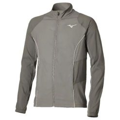 Kurtka z dresu Mizuno Frontier Shadow. Szare kurtki męskie Mizuno, l, bez wzorów, z dresówki, eleganckie, bez kaptura. Za 364.20 zł.