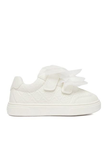 Guess Sneakersy CEO-25KC1002 Biały. Białe buty sportowe dziewczęce Guess, z aplikacjami, ze skóry, bez zapięcia. Za 199.99 zł.