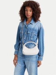 Guess Torebka Gilda Mini HWZG97 47730 Biały. Białe torebki do ręki damskie Guess, z aplikacjami, ze skóry, wizytowe, bez dodatków. Za 494.99 zł.