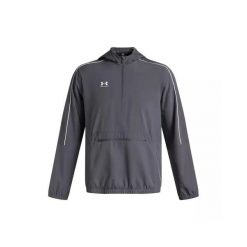 Bluza dresowa Under Armour CHALLENGER WARMUP. Białe bluzy sportowe męskie Under Armour, l, bez wzorów, z dresówki, z kapturem, na fitness i siłownię. Za 327.65 zł.