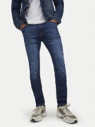 Jack & Jones Jeansy Liam 12110056 Granatowy Skinny Fit. Niebieskie jeansy męskie Jack & Jones. Za 189.99 zł.