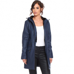 Parka "Ana" w kolorze granatowym. Niebieskie parki damskie Cosy Winter. W wyprzedaży za 272.95 zł.