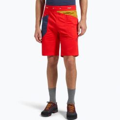 Spodenki wspinaczkowe męskie La Sportiva Bolt Shorts. Brązowe krótkie spodenki sportowe męskie La Sportiva, m, bez wzorów, wspinaczkowe. Za 261.79 zł.