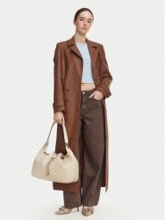 Guess Torebka Juliet HWQG24 56010 Beżowy jasny. Brązowe torebki do ręki damskie Guess, z aplikacjami, ze skóry, bez dodatków. Za 674.99 zł.
