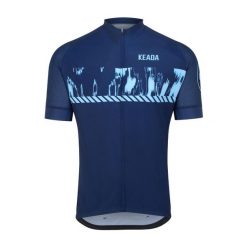 Damska koszulka rowerowa z krótkim rękawem – Signal One. Niebieskie obuwie sportowe damskie KEADA SPORTS, bez wzorów, rowerowe. Za 332.00 zł.