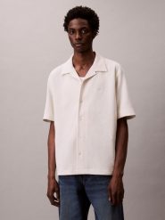 Calvin Klein Jeans koszulka polo Mężczyźni Bawełna (100%) biały, L. Białe koszulki polo męskie Calvin Klein Jeans, l, bez wzorów, z bawełny, bez ramiączek. Za 279.95 zł.