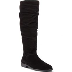Kozaki TAMARIS - 1-25546-21 Black 001. Czarne kozaki damskie Tamaris, z materiału. Za 329.90 zł.