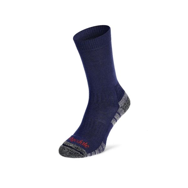 Skarpety trekkingowe Bridgedale Explorer Heavy Merino P Boot. Niebieskie skarpety męskie Bridgedale, bez wzorów, z elastanu. Za 91.99 zł.