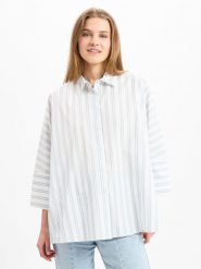 Weekend Max Mara bluzka koszulowa - Hudson Kobiety Bawełna biały, 38. Białe bluzki damskie Weekend Max Mara, bez wzorów, z bawełny, klasyczne, bez kołnierzyka, bez ramiączek. Za 999.95 zł.