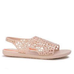 Sandały damskie Ipanema 26679 SHAPE. Czerwone sandały damskie Ipanema, w ażurowe wzory, z materiału, bez obcasa, bez zapięcia. Za 79.00 zł.