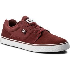 Tenisówki DC - Tonik 302905 Burgungy (Bur). Czerwone trampki męskie DC, z gumy. W wyprzedaży za 199.00 zł.