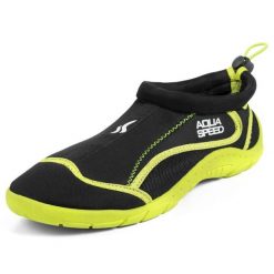 Buty do wody Aqua Speed 28A. Czarne obuwie sportowe damskie Aqua-Speed, bez wzorów. Za 44.99 zł.