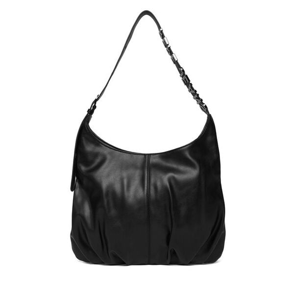 Torebka Pepe Jeans. Czarne torebki do ręki damskie Pepe Jeans, bez wzorów, z jeansu, klasyczne, bez dodatków. Za 499.99 zł.