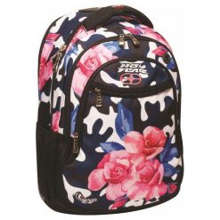 Back Me Up Plecak No Fear - Kwiaty. Czarne torby i plecaki dziecięce Back Me Up. W wyprzedaży za 136.00 zł.
