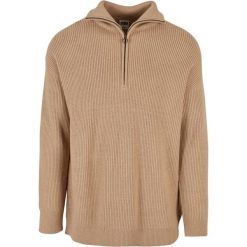 Oversizowy sweter z dzianiny Urban Classics. Brązowe swetry przez głowę męskie Urban Classics, m, bez wzorów, z dzianiny, bez kołnierzyka. Za 275.00 zł.