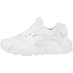 Buty Kobieta Nike Air Huarache biały. Białe obuwie sportowe damskie Nike, bez wzorów, z materiału, na jogę i pilates. Za 434.00 zł.