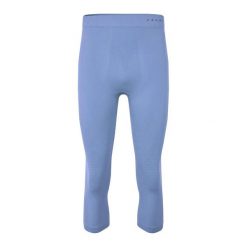 Legginsy o długości 3/4 Falke Maximum Warm. Niebieskie legginsy sportowe męskie Falke, xl, bez wzorów, z elastanu. Za 314.00 zł.