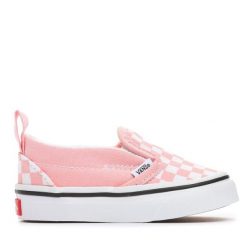 Vans. Czerwone trampki i tenisówki dziewczęce Vans, bez wzorów, bez zapięcia. Za 129.99 zł.