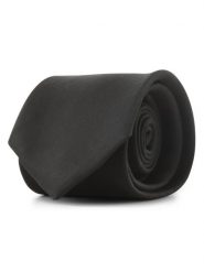 Mc Earl Krawat Mężczyźni czarny, ONE SIZE. Czarne krawaty i muchy Mc Earl, bez wzorów, z mikrofibry, eleganckie. Za 99.95 zł.