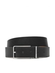 Guess Pasek Męski Vezzola BMCMSE P4435 Czarny. Czarne paski damskie Guess, z aplikacjami, ze skóry. Za 189.99 zł.