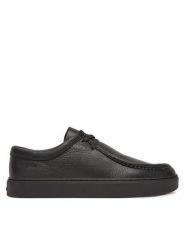 Calvin Klein Półbuty Hybrid Apron Lace Up Lth HM0HM01893 Czarny. Czarne półbuty na co dzień męskie Calvin Klein, ze skóry, bez zapięcia. Za 489.99 zł.