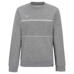 Bluza dziewczęca Tecnifibre Team. Szare bluzy dla dziewczynek TECNIFIBRE, bez wzorów, bez ramiączek, bez kaptura. W wyprzedaży za 199.00 zł.