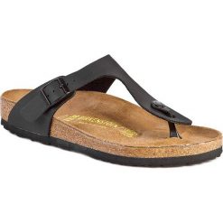 Japonki BIRKENSTOCK - Gizeh 043691 Schwarz. Czarne klapki damskie Birkenstock, ze skóry ekologicznej. Za 253.00 zł.
