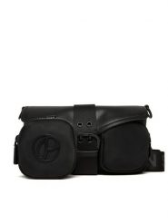 Pepe Jeans Torebka Gale PL0300061 Czarny. Czarne listonoszki damskie Pepe Jeans, bez wzorów, z jeansu, bez dodatków. Za 309.99 zł.