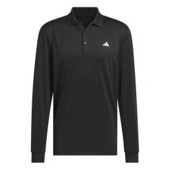 Koszulka polo z długim rękawem adidas Ultimate365 Cold.RDY. Czarne koszulki polo męskie Adidas, m, bez wzorów, bez kołnierzyka, bez ramiączek, na golfa. W wyprzedaży za 288.50 zł.