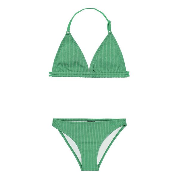 Dziewczęcy dwuczęściowy kostium kąpielowy Protest Tolove. Zielone stroje kąpielowe dla dziewczynek Protest, bez wzorów. Za 210.00 zł.