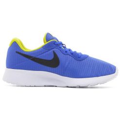 Buty sportowe męskie Nike Tanjun Premium 876899-400. Niebieskie buty sportowe męskie Nike, bez zapięcia, na fitness i siłownię, Nike Tanjun. Za 199.00 zł.