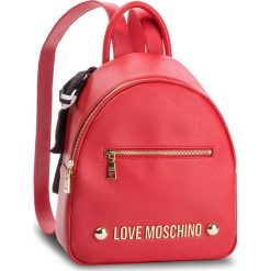 Plecak LOVE MOSCHINO - JC4307PP06KU0500 Rosso. Czerwone plecaki damskie Love Moschino, ze skóry ekologicznej, eleganckie. Za 839.00 zł.