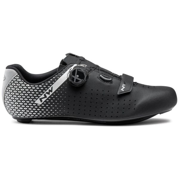 Buty szosowe męskie Northwave Core Plus 2 Wide. Czarne buty sportowe męskie Northwave, bez zapięcia, rowerowe. Za 469.99 zł.