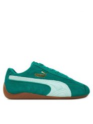 Puma Sneakersy Speedcat Og Jr 401698 12 Zielony. Zielone buty sportowe dziewczęce Puma, bez wzorów, ze skóry, bez zapięcia. Za 379.99 zł.
