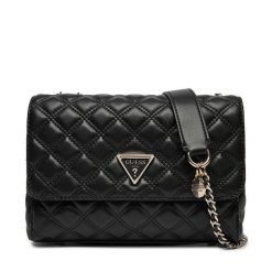 Torebka Guess. Czarne torebki do ręki damskie Guess, z aplikacjami, klasyczne, bez dodatków. Za 357.99 zł.