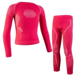 Bielizna termoaktywna dziewczęca UYN Visyon Junior UW Set. Czerwona buty zimowe dziewczęce UYN, bez wzorów, bez zapięcia. Za 239.99 zł.