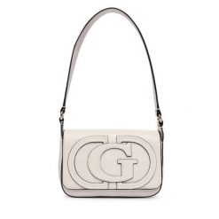 Torebka Guess. Białe torebki do ręki damskie Guess, z aplikacjami, klasyczne, bez dodatków. Za 544.99 zł.